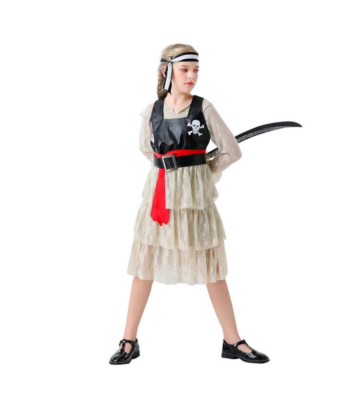 Pirate Fullset Outfit Kids Family Halloween Costume