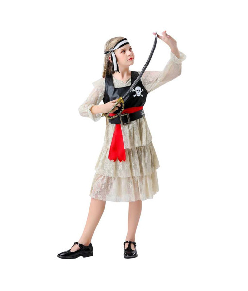 Pirate Fullset Outfit Kids Family Halloween Costume