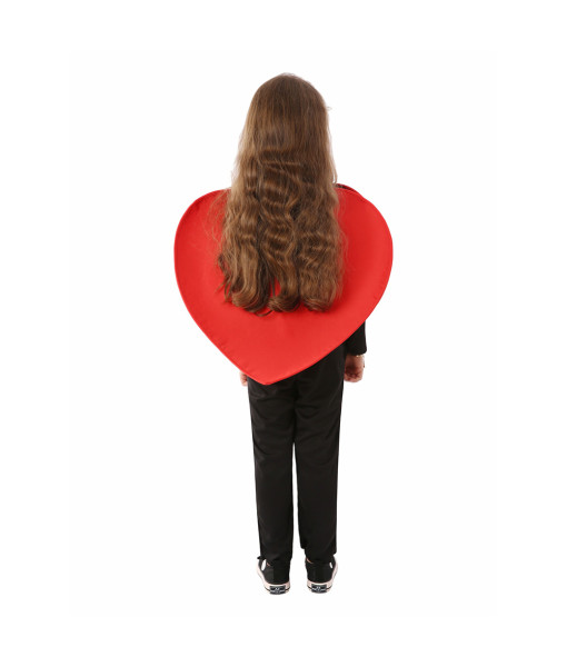 Kids Children Valentin Heartshape Box Overalls Halloween Costume