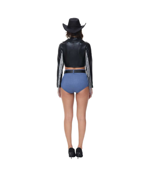 Women Sexy Western Cowgirl Summer Music Festival Halloween Performance Costumes