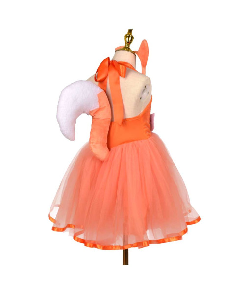 Animal Fox Orange Dress Tutu Skirt Kids Halloween Costume
