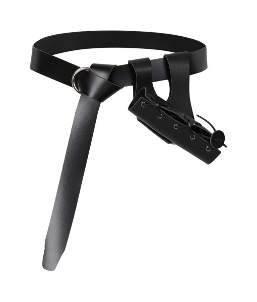 Adult Medieval Knight Belt Sword Scabbard 2Pcs Halloween Costume Accessories