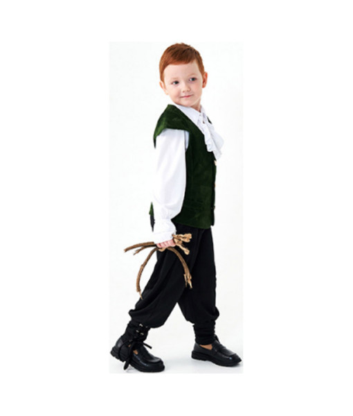Kids Children Victorian Pirate Outfit Fantasy Halloween Costume