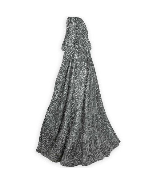 Adult Medieval Long Robe Grey Cloak Fantasy Cosplay Halloween Costume Accessories