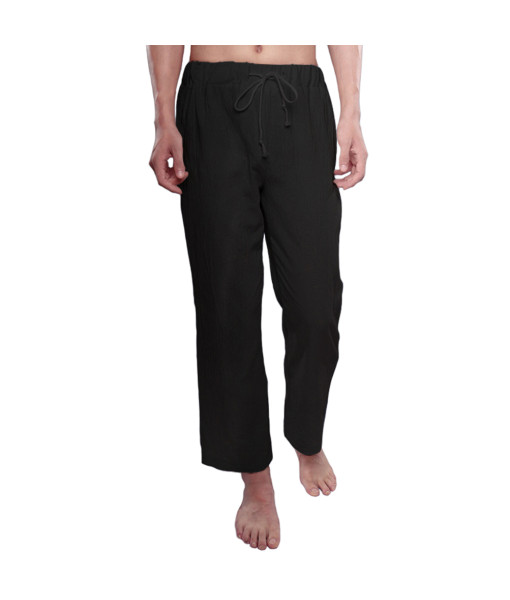 Adult Medieval Linen Loose Fit Trousers Halloween Costume 