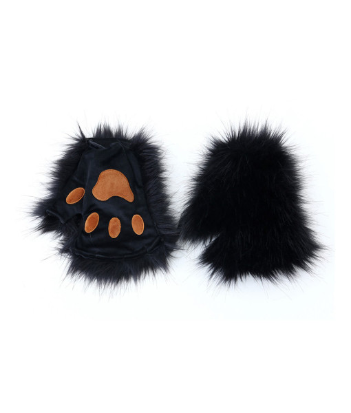 Kids Chirldren Fox Animal Plush Ear Claws Tail Fullset Tutu Skirt Halloween Costume