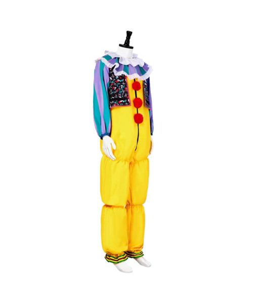 Adult 90s Horror Clown Outfit Halloween Costume