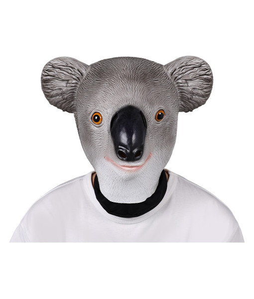 Adult Animal Koala Latex Mask Halloween Costume Accessories