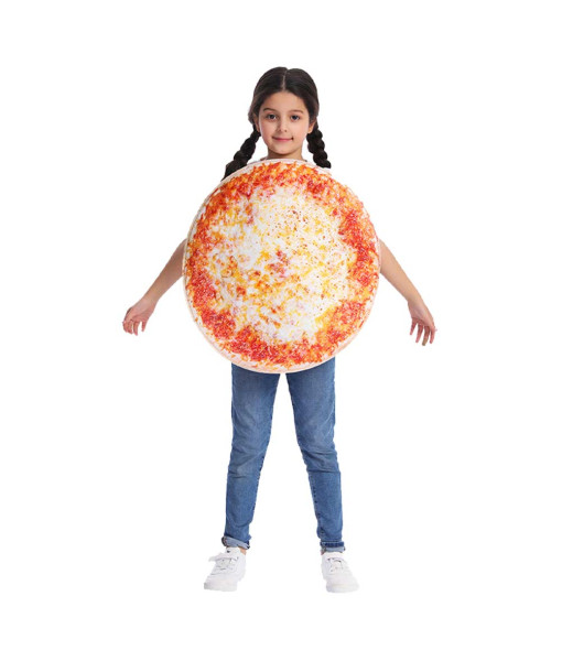 Family Funny Food Pizza Overalls for Adult and Kids Halloween Costume