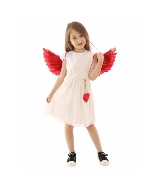 Cupid Robe Girl Kids Halloween Costume
