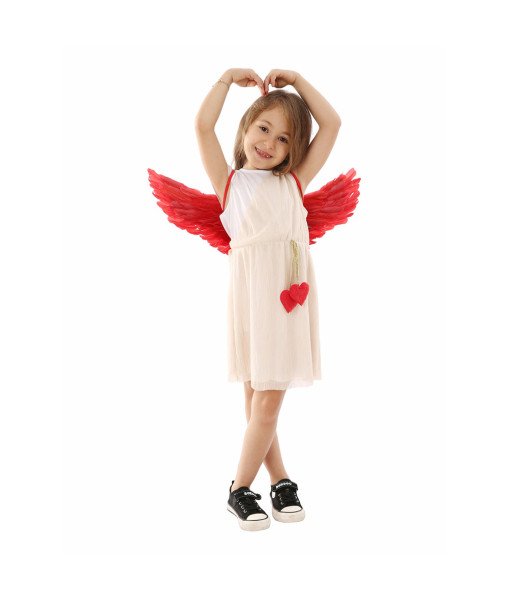 Cupid Robe Girl Kids Halloween Costume