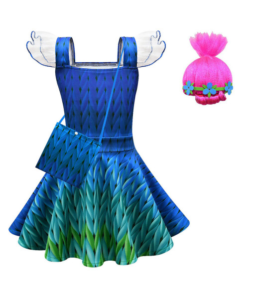 Fairy Green Suspender Ballet Dress Kids Halloween Costume