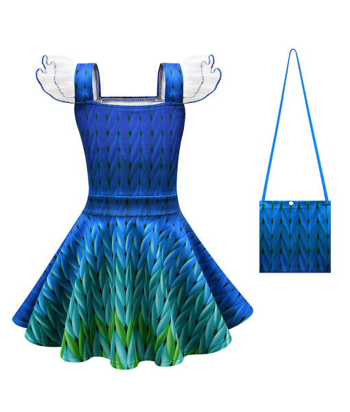 Fairy Green Suspender Ballet Dress Kids Halloween Costume