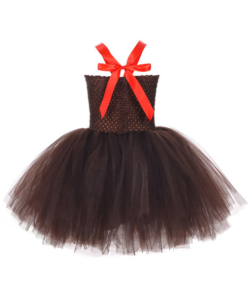 Reindeer Grey Tutu Skirt Kids Chirstmas Halloween Costume