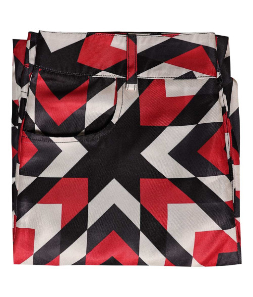 Men 70s Disco Retro Print Sequined Flared Pants Halloween Party Costume