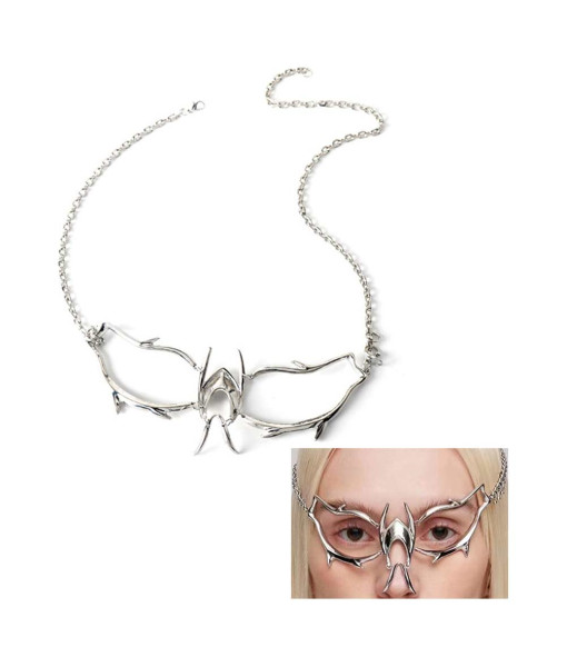 Adult Face Decoration Metal Mask Halloween Costume Accessories