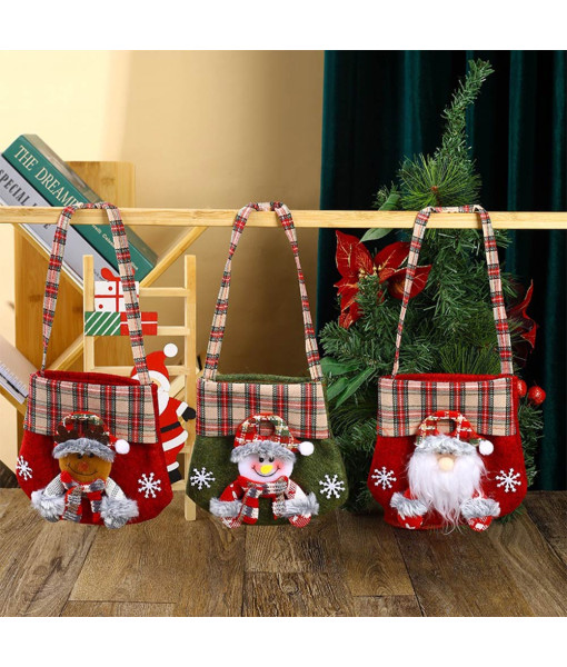 Chirstmas Gift Bag 3 Pcs Set Costume Accessories