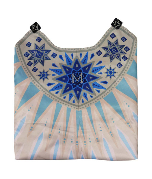 Men Medieval Fantasy Royal Starry Sky Lining Prince Cloak Halloween Costume