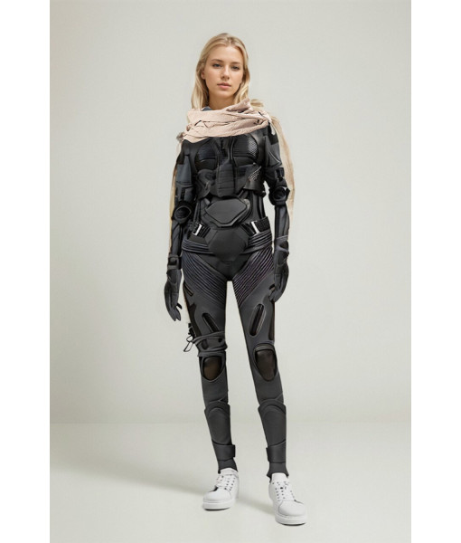 Women Sci-Fi Outfit Technical Amor Halloween Costume