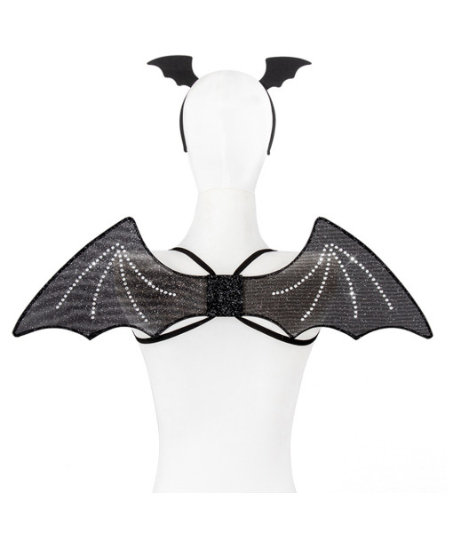 Bat Headband Wing Set Halloween Costume Accessories