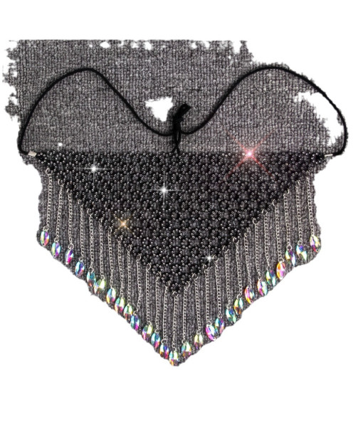 Metal Tassel Mask Cystal Jewelry Face Cover Party Halloween Costume Accessories