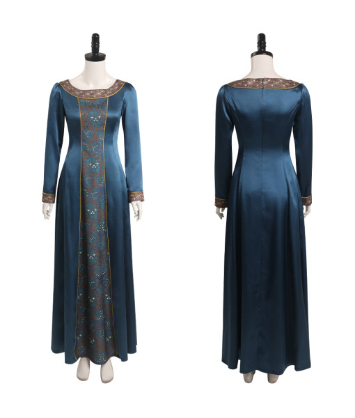 Rhaenyra Targaryen House of the Dragon Blue Dress Cosplay Costume