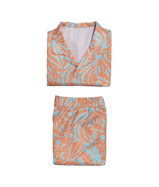 Women Printing Beaches Shirts Pants Outfit