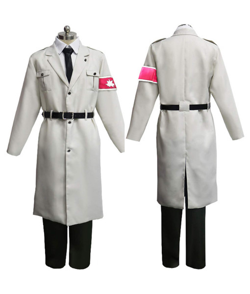 Gross Sergeant Major Gross Marleyan Uniforms Cosplay Costume