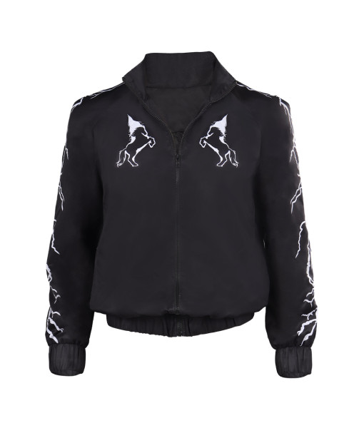 Men Black Horse Lover Pullover Hoodie Outfit