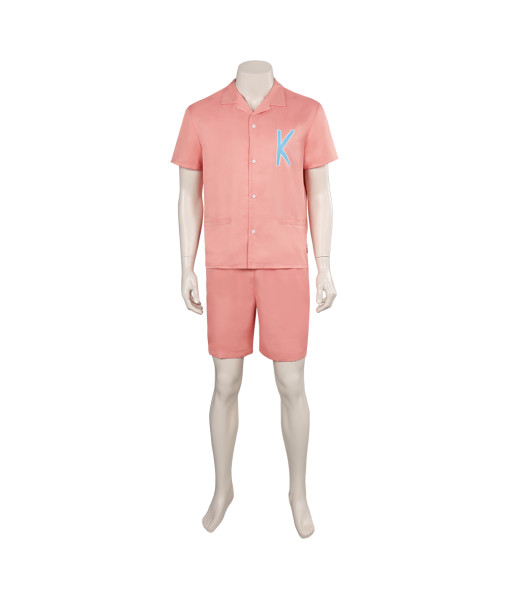 Men Pink Beaches Shirts Pants Outfit