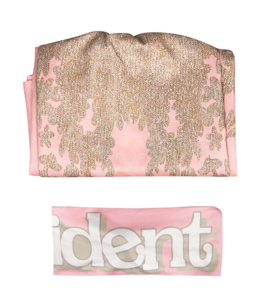 Women Vintage Miss Beauty Pageant Pink Dress Halloween Stage Costume