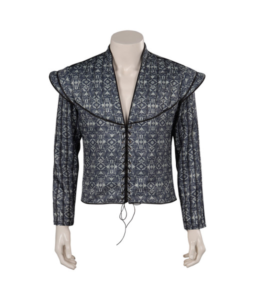 Men Medieval Patterned Exquisite Shirt Halloween Costume