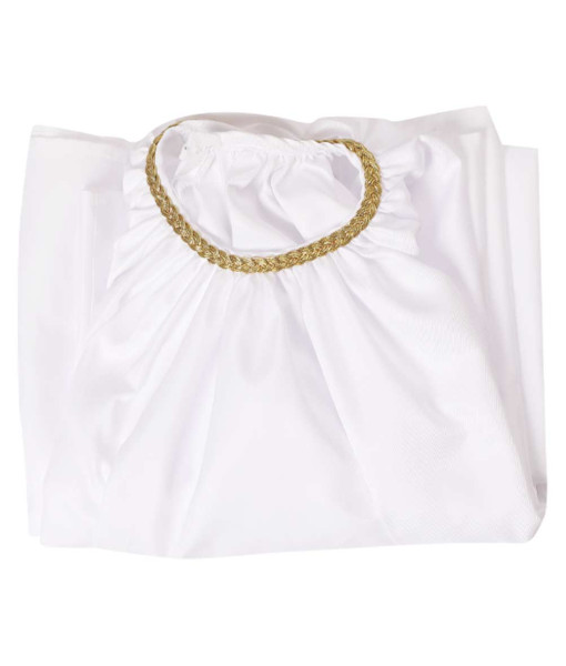 Men Holy Choir Clergy White Robe Halloween Costume