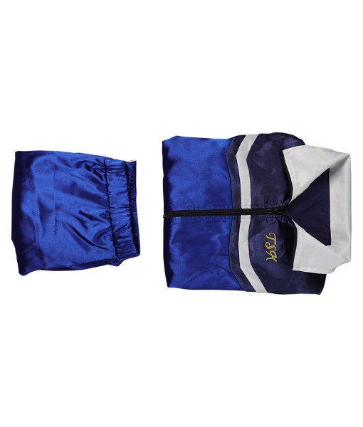 Men Blue Sweat Suit Sportswear Outfit