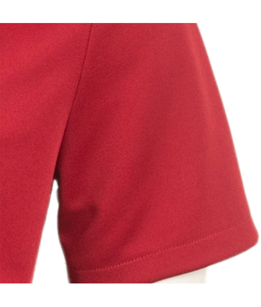 Men Red Shirt Denim Overall 