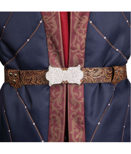 Men Medieval Fantasy Royal Printed Prince Halloween Costume