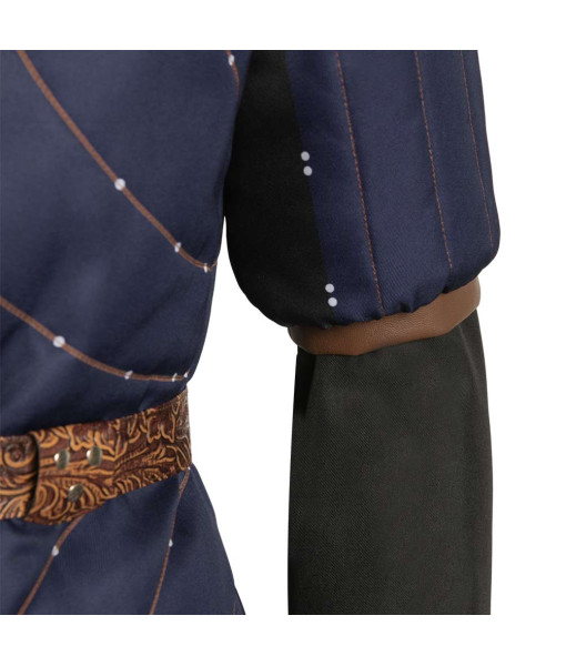 Men Medieval Fantasy Royal Printed Prince Halloween Costume