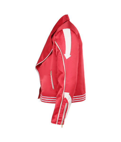 1980s Rockstar Red Jacket Vintage Halloween Costume