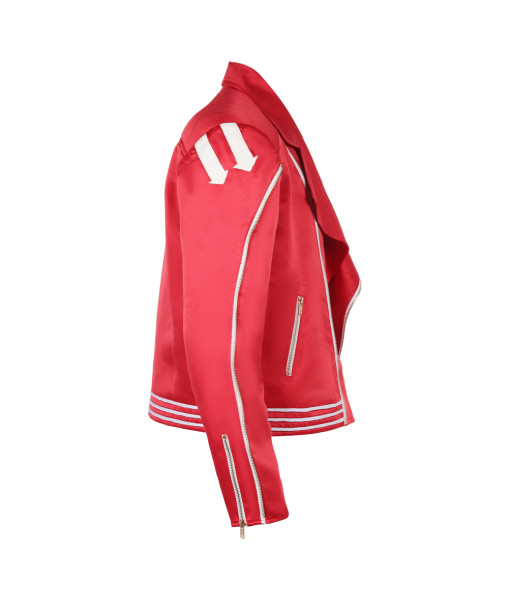 1980s Rockstar Red Jacket Vintage Halloween Costume