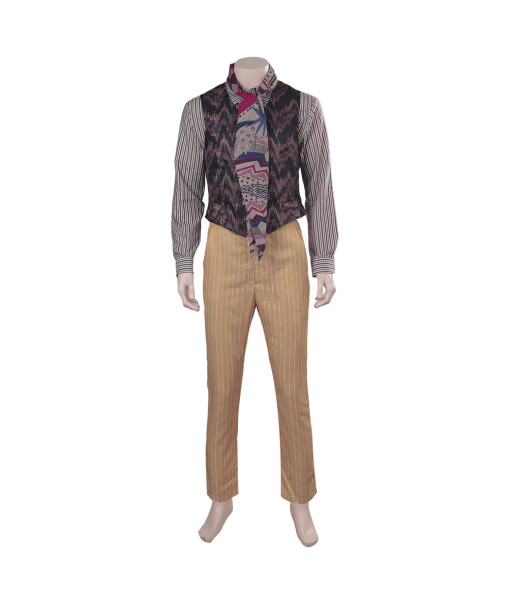 Men Dark Red Golden Trim Luxury Coat Suit Fullset Outfit Royal Style Halloween Costume