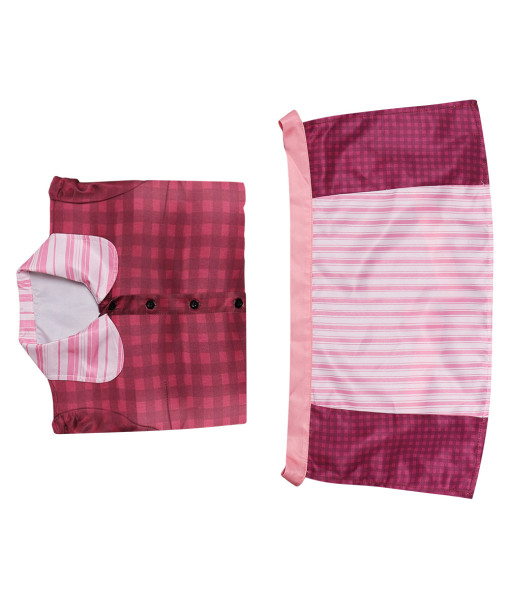 Bakery Pink Apron Dress Kids Halloween Costume 