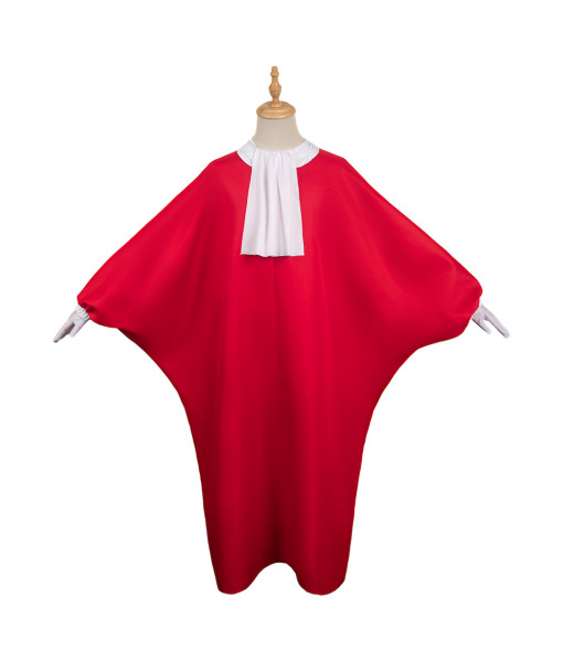 Men Red Jumpsuit Halloween Stage Costume