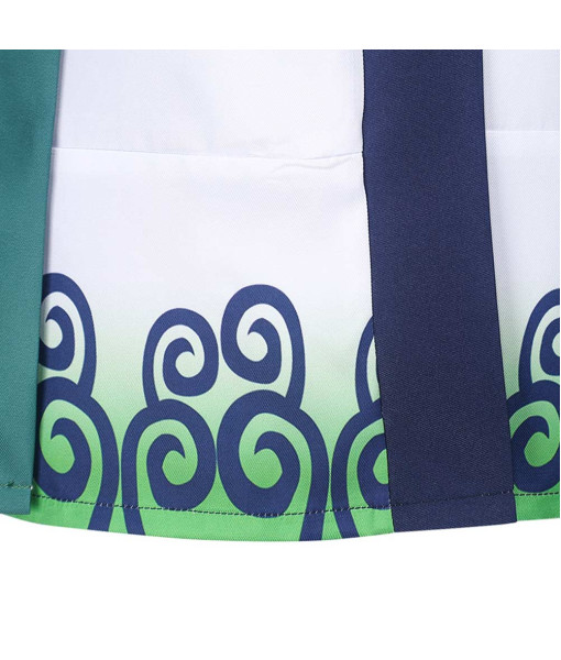 Kids Children Green Kimono Halloween Costume