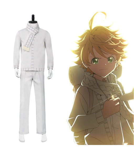 Emma The Promised Neverland Season 2 Top Pants Outfit Halloween Carnival Suit Cosplay Costume