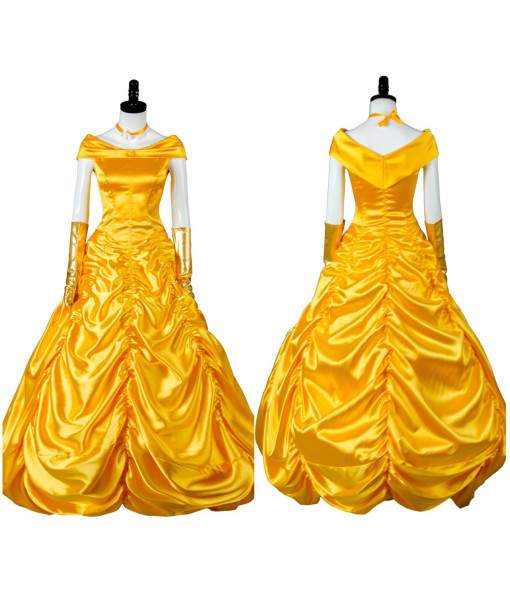 Belle Dress 2017 Beauty and the Beast Ball Gown Cosplay Costume