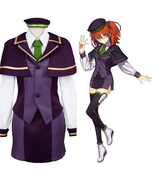 Fate Grand Order Protagonist Ritsuka Fujimaru School Girl Uniform Cosplay Costume