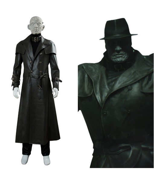 Tyrant Resident Evil 2 Remake Mr. X Outfit Cosplay Costume