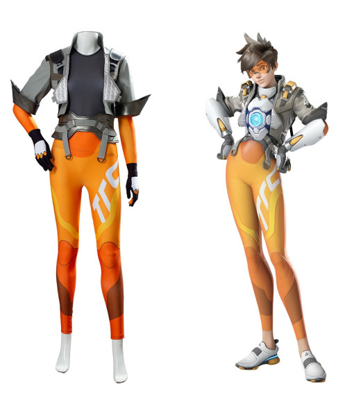 Tracer Overwatch 2 Lena Oxton Cosplay Costume