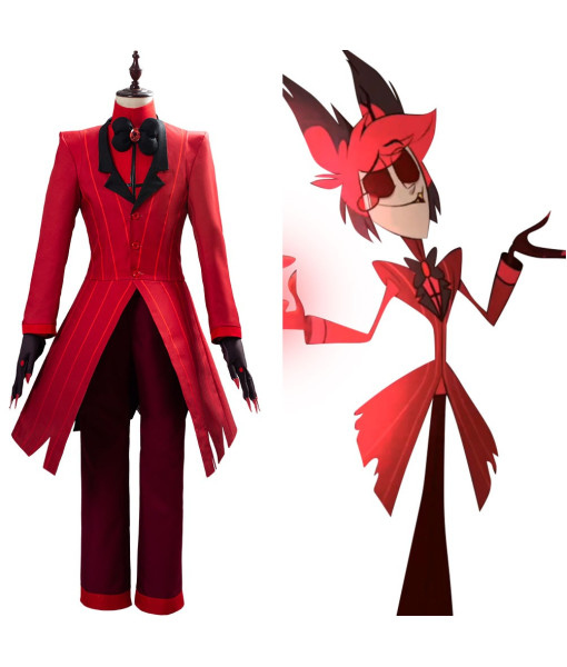 Alastor Hazbin Hotel Outfit Cosplay Costume