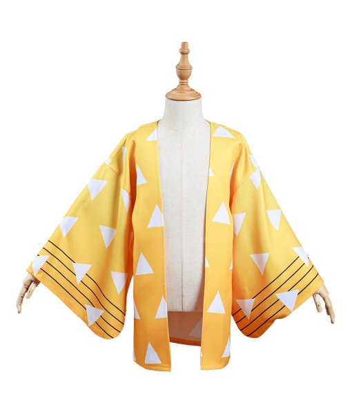 Kids Children Yellow Kimono Coat Halloween Costume